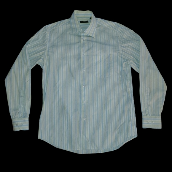 BOSS Hugo Boss Striped Long Sleeve Button Down Shirt - Picture 1 of 5